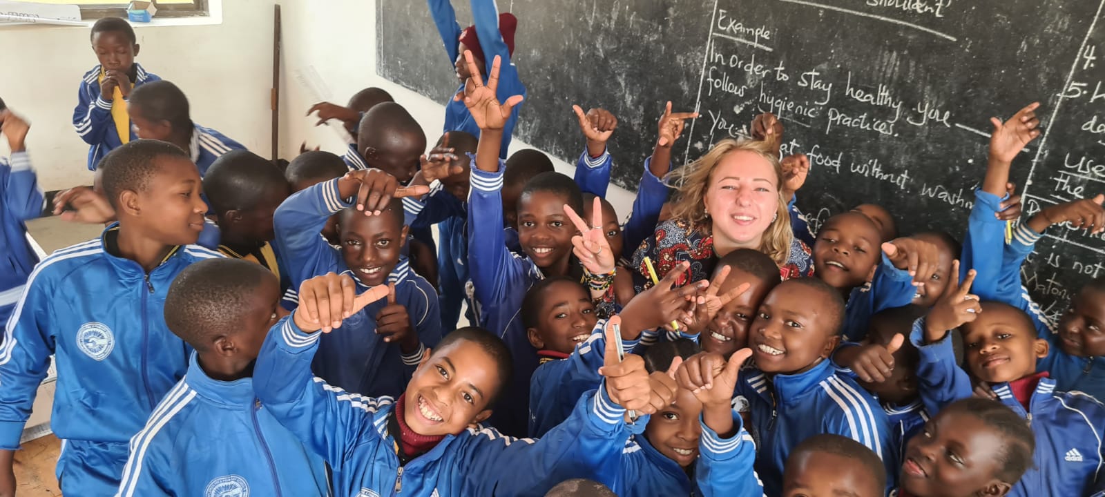 Teaching in Ilula, Tanzania