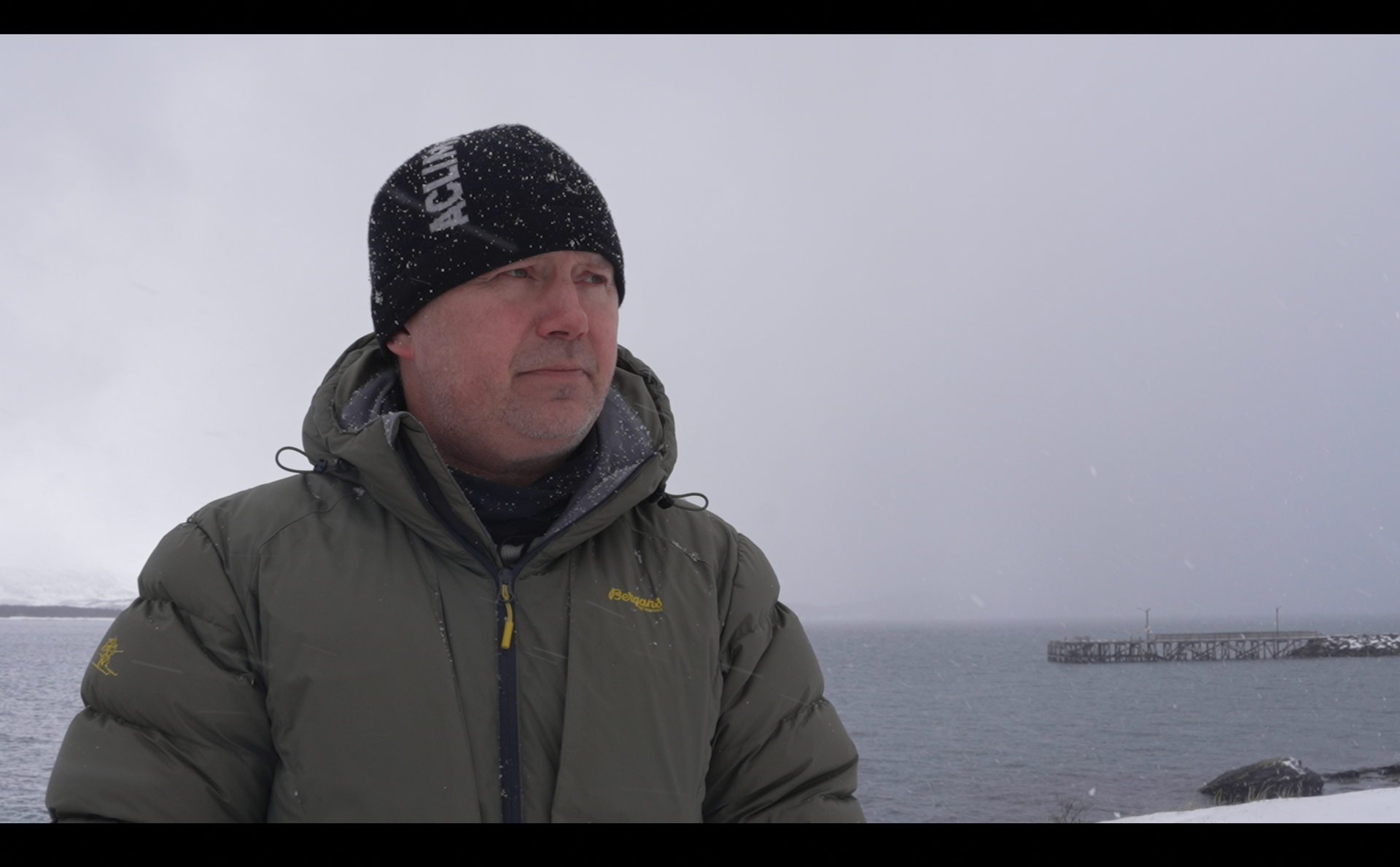 Tommy Olsen in Arctic conditions